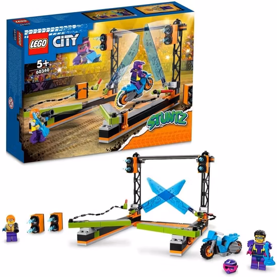 LEGO City Stuntz 60340 Stuntutmaning Med Knivblad