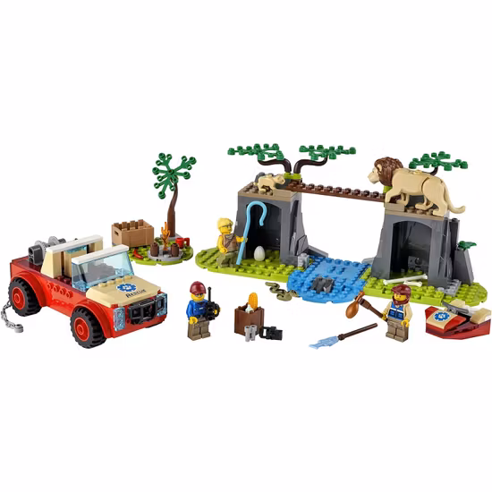 LEGO City Wildlife 60301 Djurräddningsterrängbil