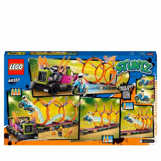 LEGO City Stuntz 60357 Stuntbil och eldringsutmaning