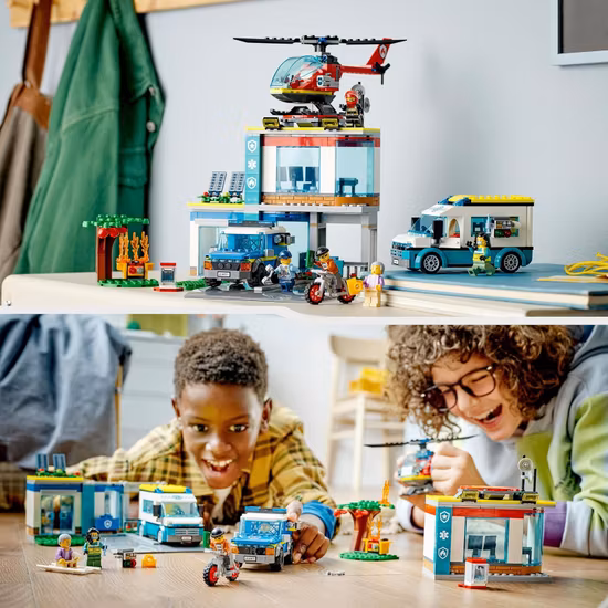 LEGO City Police 60371 Utryckningsfordonens högkvarter