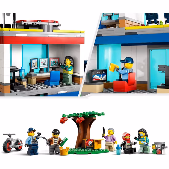 LEGO City Police 60371 Utryckningsfordonens högkvarter