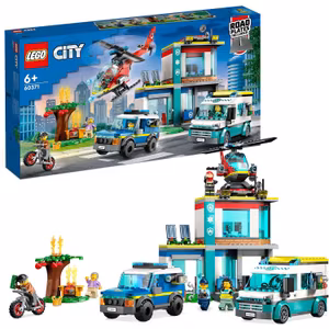 LEGO City Police 60371 Utryckningsfordonens högkvarter