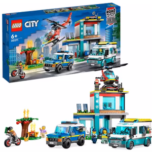 LEGO City Police 60371 Utryckningsfordonens högkvarter