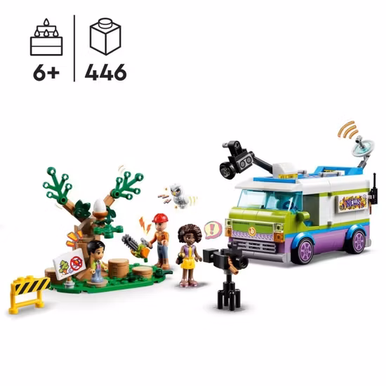 LEGO Friends 41749 Nyhetsbil
