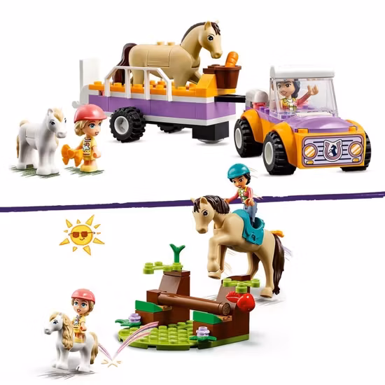 LEGO Friends 42634 Häst- och ponnysläp