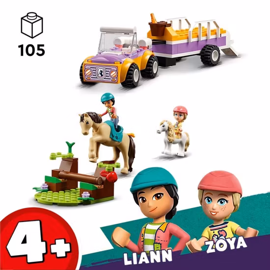LEGO Friends 42634 Häst- och ponnysläp