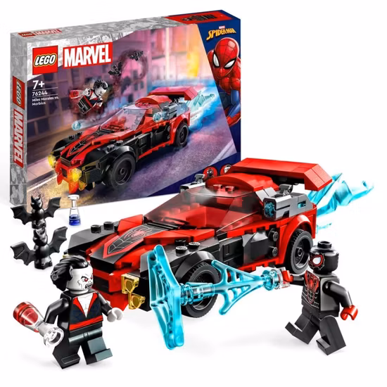 LEGO Super Heroes 76244 Miles Morales mot Morbius