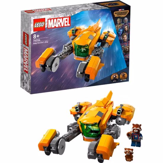 LEGO Super Heroes 76254 Marvel Baby Rockets skepp