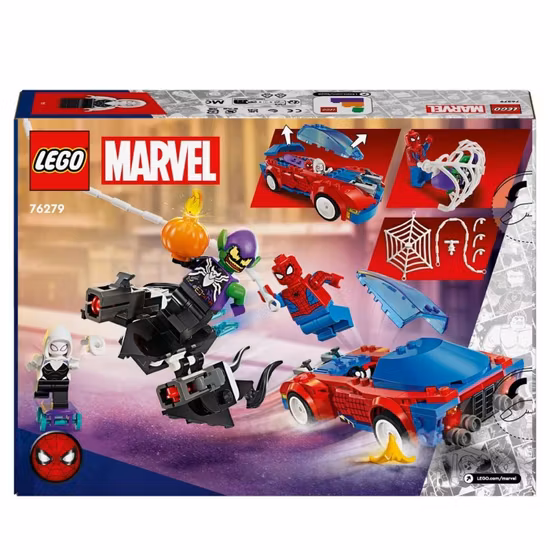 LEGO Super Heroes Marvel 76279 Spider-Mans racerbil & Venom Green Goblin