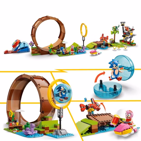 LEGO Sonic 76994 Sonics looputmaning i Green Hill Zone