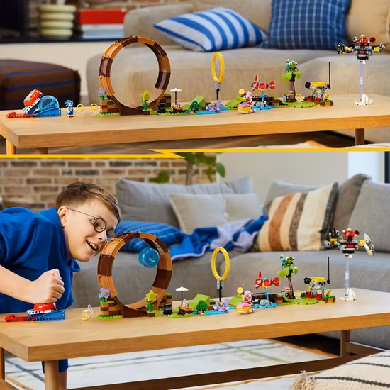 LEGO Sonic 76994 Sonics looputmaning i Green Hill Zone