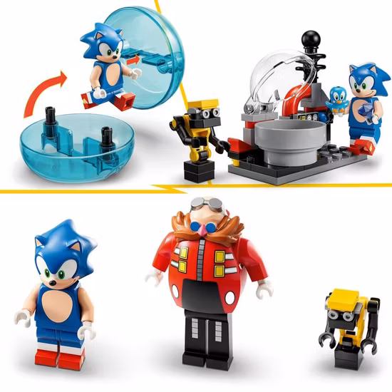 LEGO Sonic 76993 Sonic mot Dr. Eggmans dödsäggsrobot