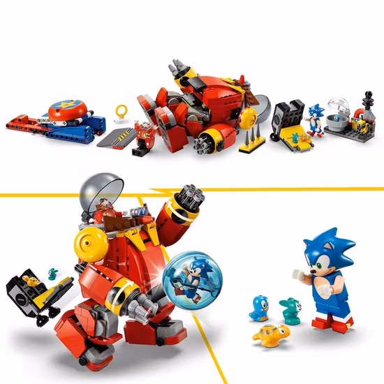 LEGO Sonic 76993 Sonic mot Dr. Eggmans dödsäggsrobot