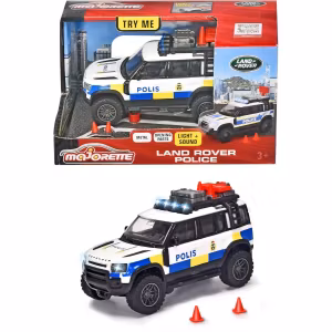 Majorette Grand Series Land Rover Svensk Polisbil
