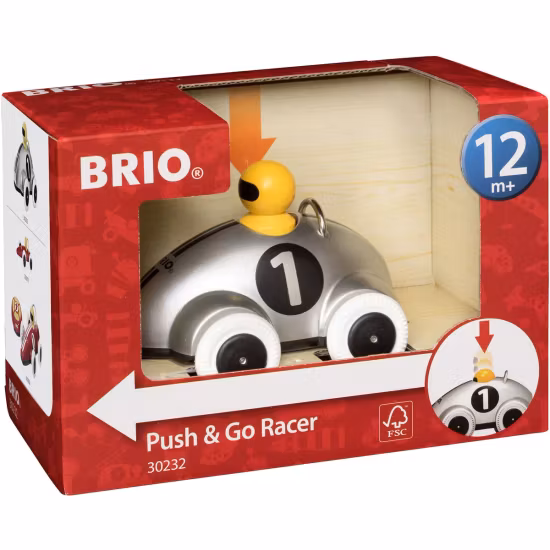 BRIO 30232 Racerbil Push & Go, Special Edition