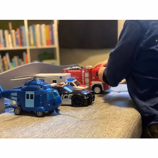 Joyin 4-Pack Räddningsfordon