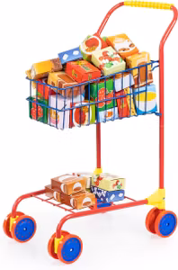 Bayer Design Shoppingvagn Med Tillbehör