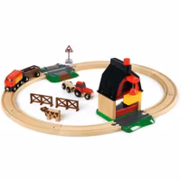 BRIO World 33719 Bondgårdstågset