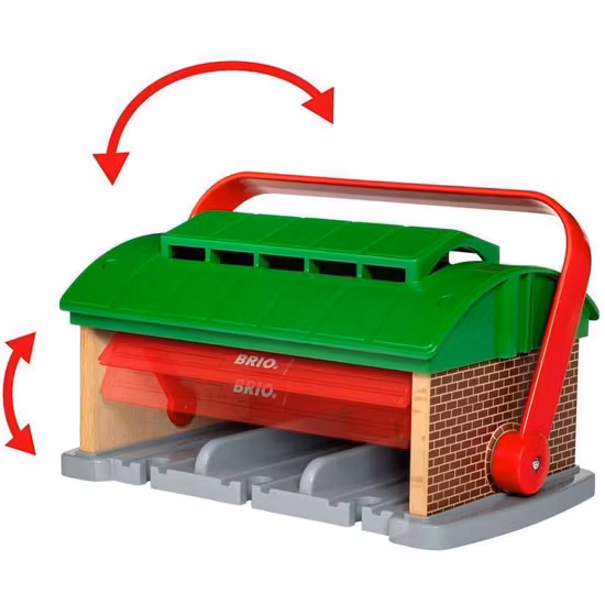 BRIO 33474 Tågstall Med Handtag