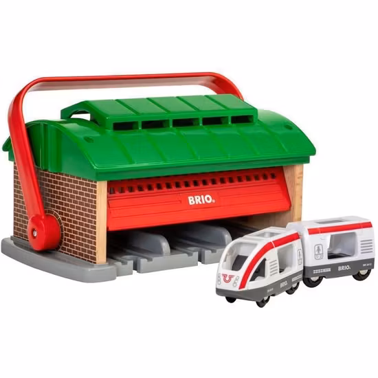BRIO 33474 Tågstall Med Handtag