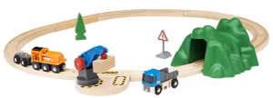 BRIO World 33878 Startset med Lyftkran Och Lastsats
