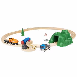 BRIO World 33878 Startset med Lyftkran Och Lastsats