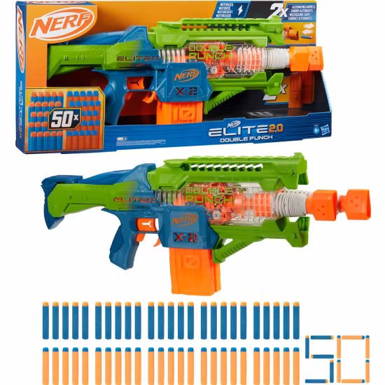 NERF Elite 2.0 Double Punch Blaster