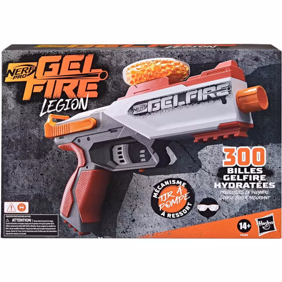 Nerf Pro Gelfire Med 300 Kulor Och Glasögon