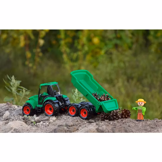 Lena Lastbilstraktor Med Släpvagn