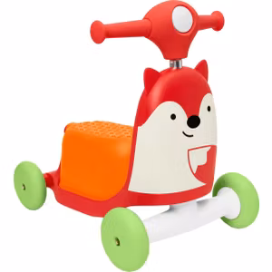 Skip Hop Zoo Ride-On Toy 3-i-1 Räv