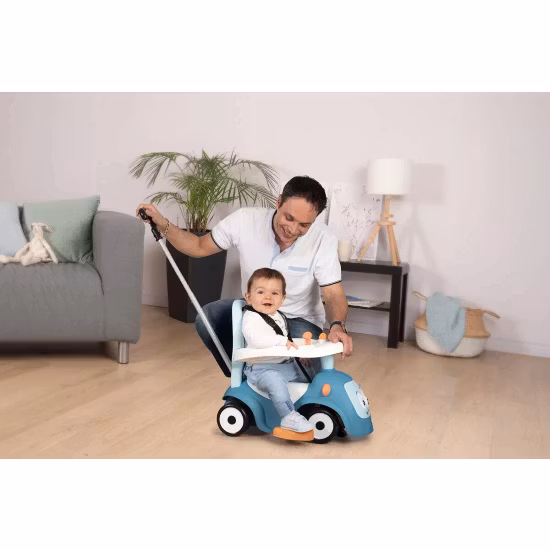 Smoby Maestro Lära Gå Bil Blå