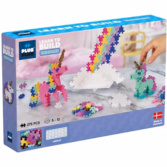Plus-Plus Lär dig bygga Enhörningar
