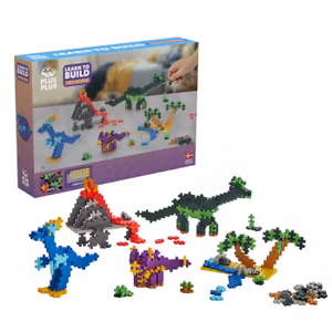 Plus-Plus Learn to Build Dinosaurs 600 Bitar