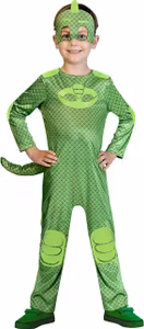 Pyjamashjältarna Gecko Barn Maskeraddräkt