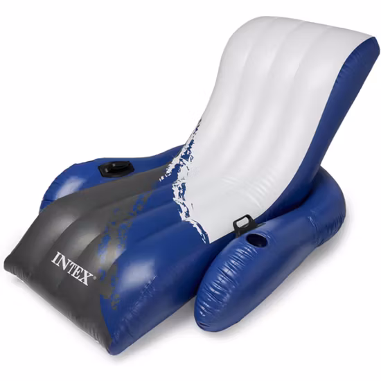 Intex Uppblåsbar Vilstol, badmadrass