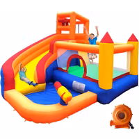 Ballsea Stor Hoppborg Med Fläkt