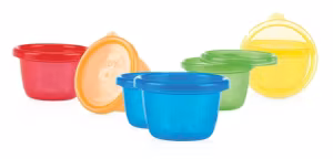 Nûby Skål 120 ml 6-pack