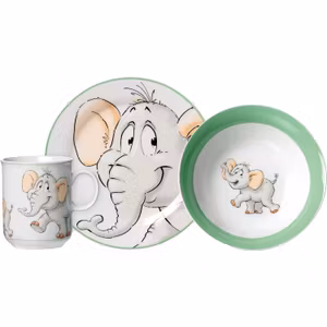 Ritzenhoff & Breker Barnservis I Porslin Elefant