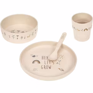 Lässig Hey Lets Grow Barnservis 4 Delar