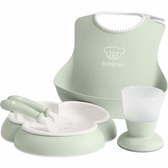 BabyBjörn Middagsset Grön