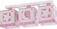 Dalber Taklampa Barnrum Moonlight Rosa