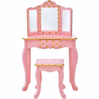 Teamson Sminkbord Roséguld