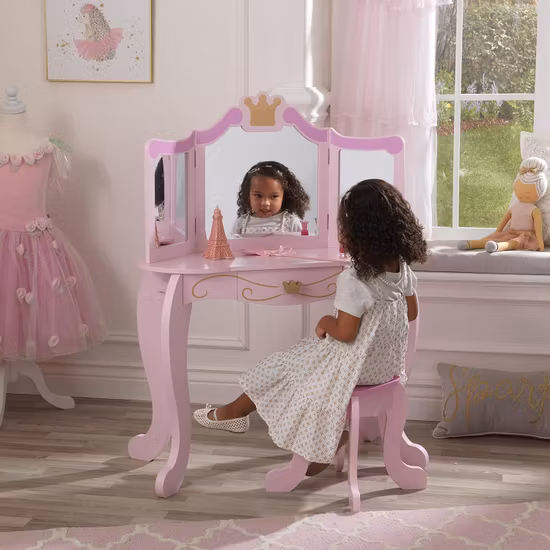 KidKraft Spegelbord Prinsessa Rosa
