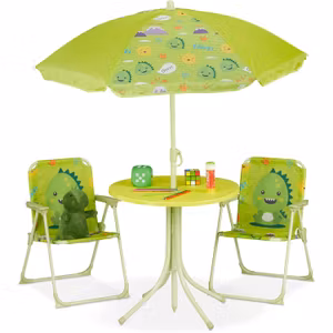 Relaxdays Camping Barnstolsgrupp Grön