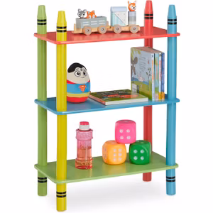 Relaxdays Barnhylla Vaxkrita