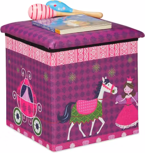 Relaxdays Sittpall Lila