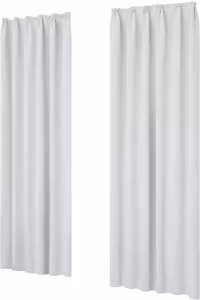 Deconovo Gardinset Grå