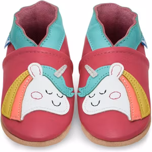 Juicy Bumbles Mjuka Lära-Gå Skor Enhörning