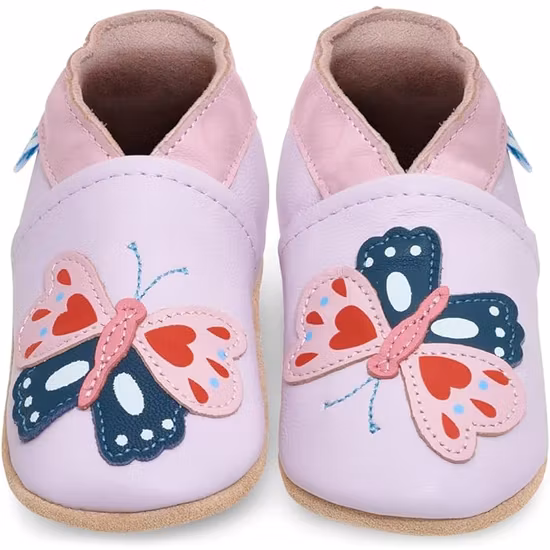 Juicy Bumbles Mjuka Lära-Gå Skor Fjäril
