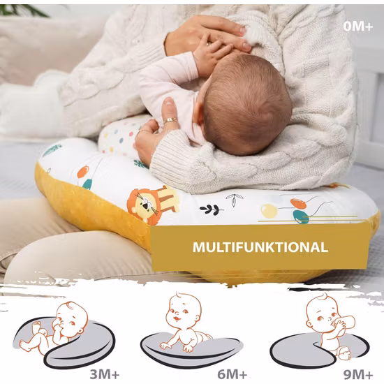 Totsy Baby Amningskudde Safari Yellow